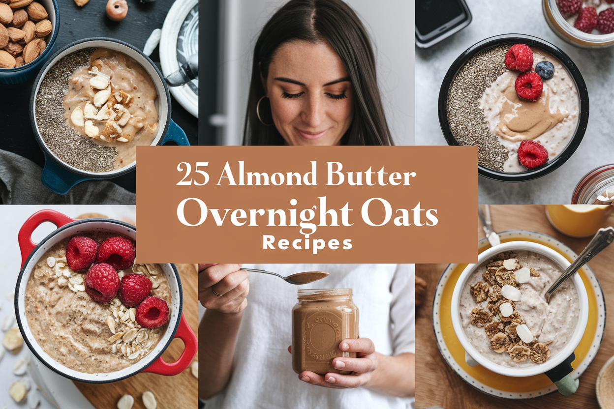 Almond Butter Overnight Oats Recipes