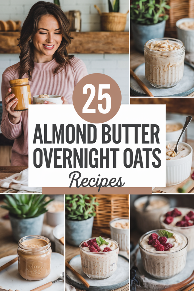 Almond Butter Overnight Oats Recipes