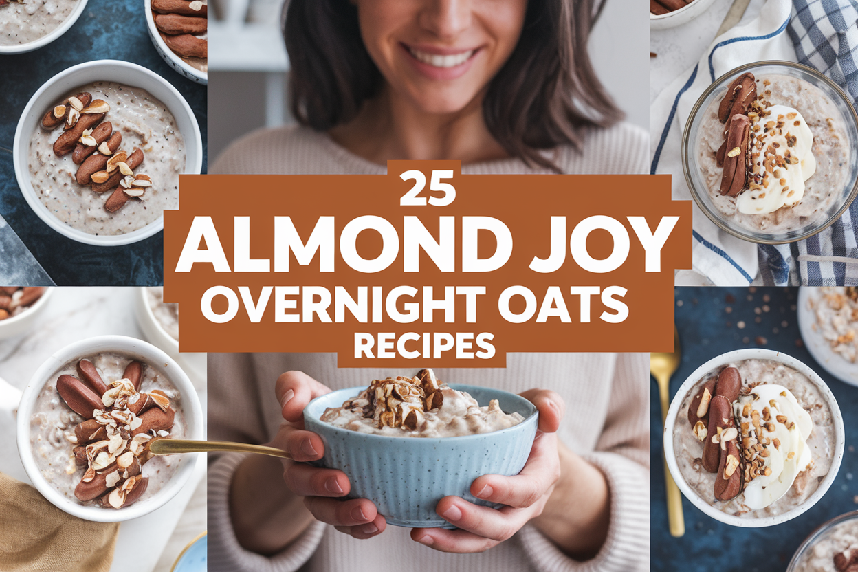 Almond Joy Overnight Oats Recipes