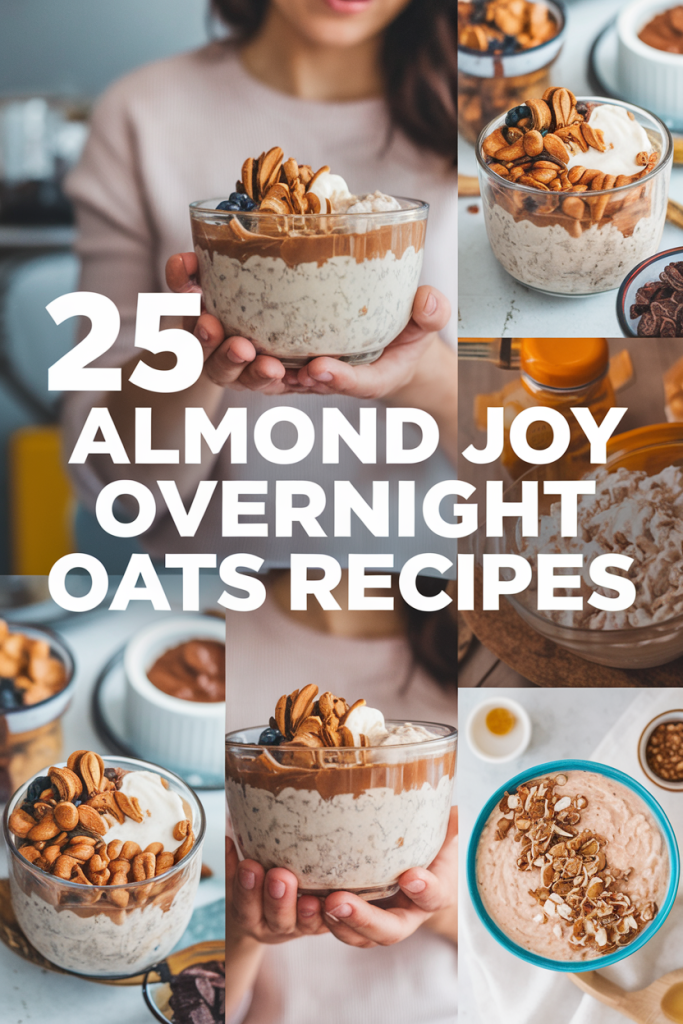 Almond Joy Overnight Oats Recipes