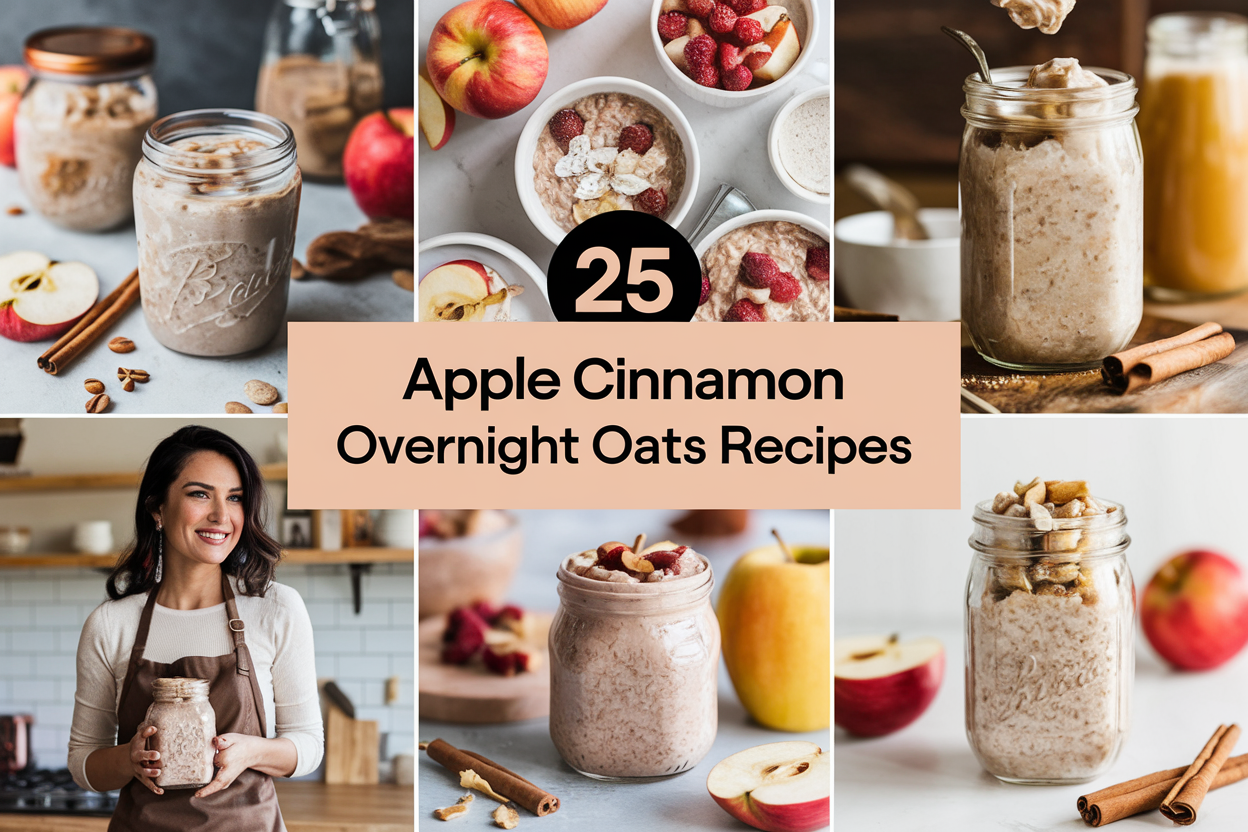 Apple Cinnamon Overnight Oats Recipes