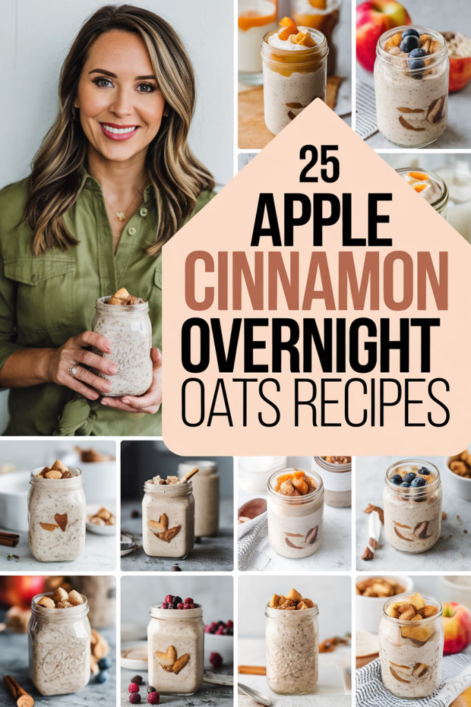 Apple Cinnamon Overnight Oats Recipes