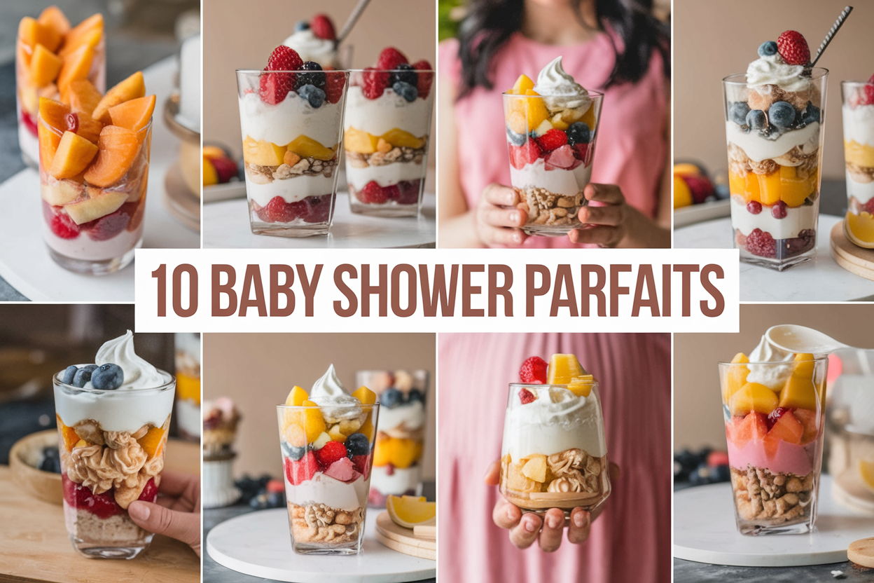 Baby Shower Parfaits