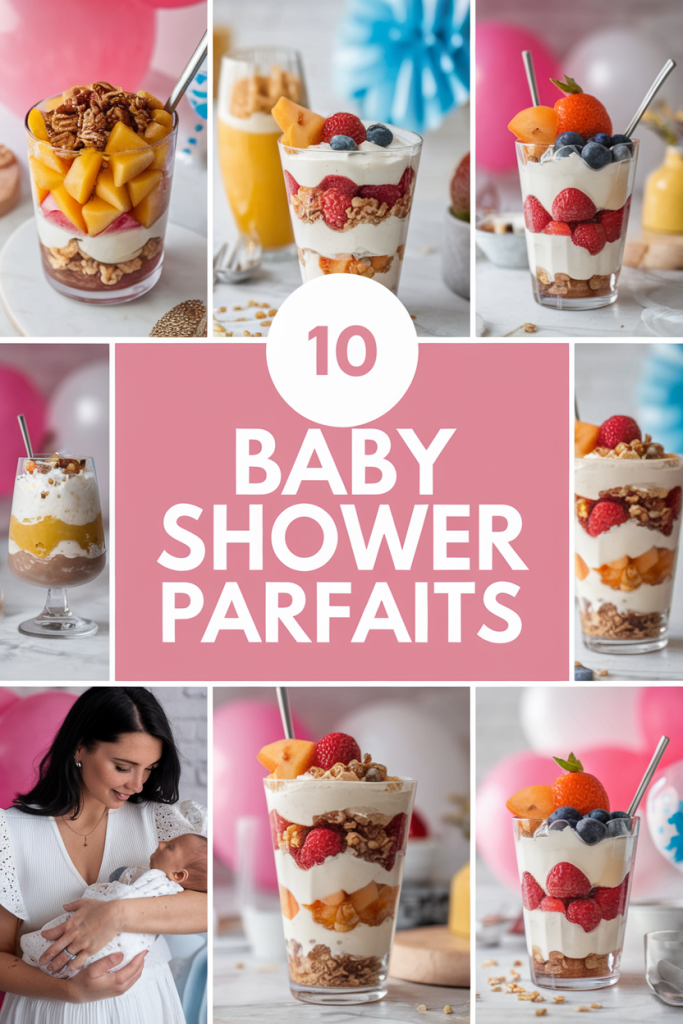 Baby Shower Parfaits