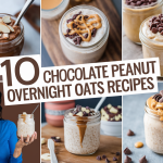 Chocolate Peanut Butter Overnight Oats Recipes