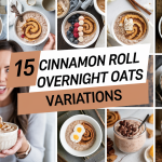 Cinnamon Roll Overnight Oats Variations
