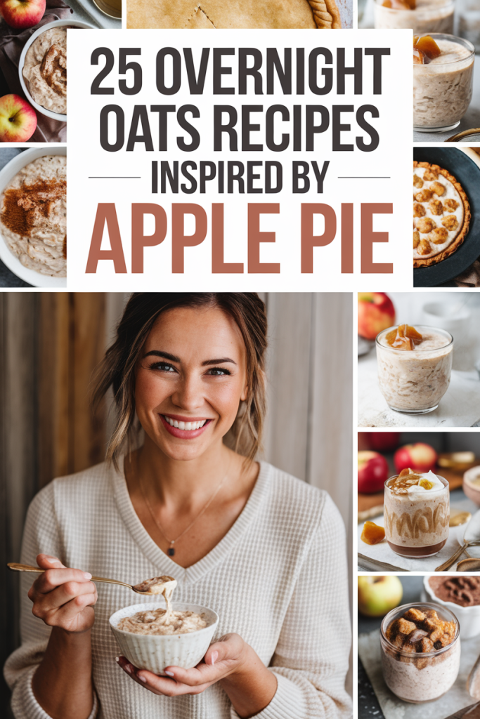 Overnight Oats Recipes Inspired by Apple Pie