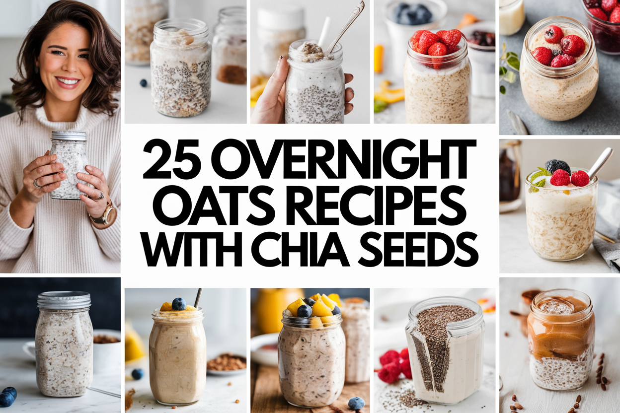 Overnight Oats Recipes with Chia Seeds