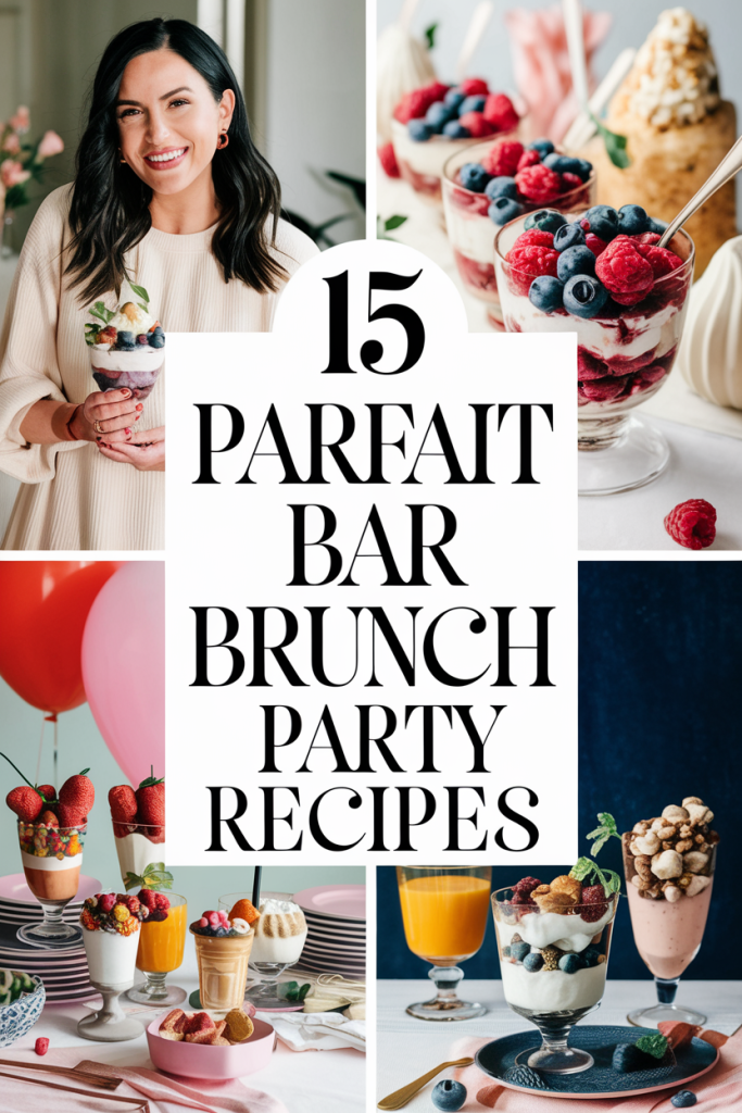 Parfait Bar Recipes for the Perfect Brunch Party