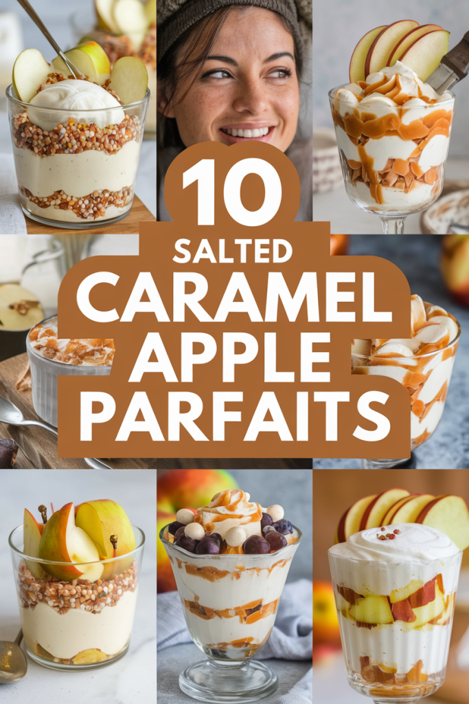 Salted Caramel Apple Parfait Recipes