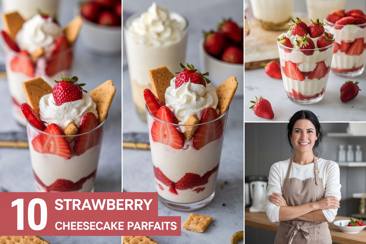 Strawberry Cheesecake Parfait Recipes