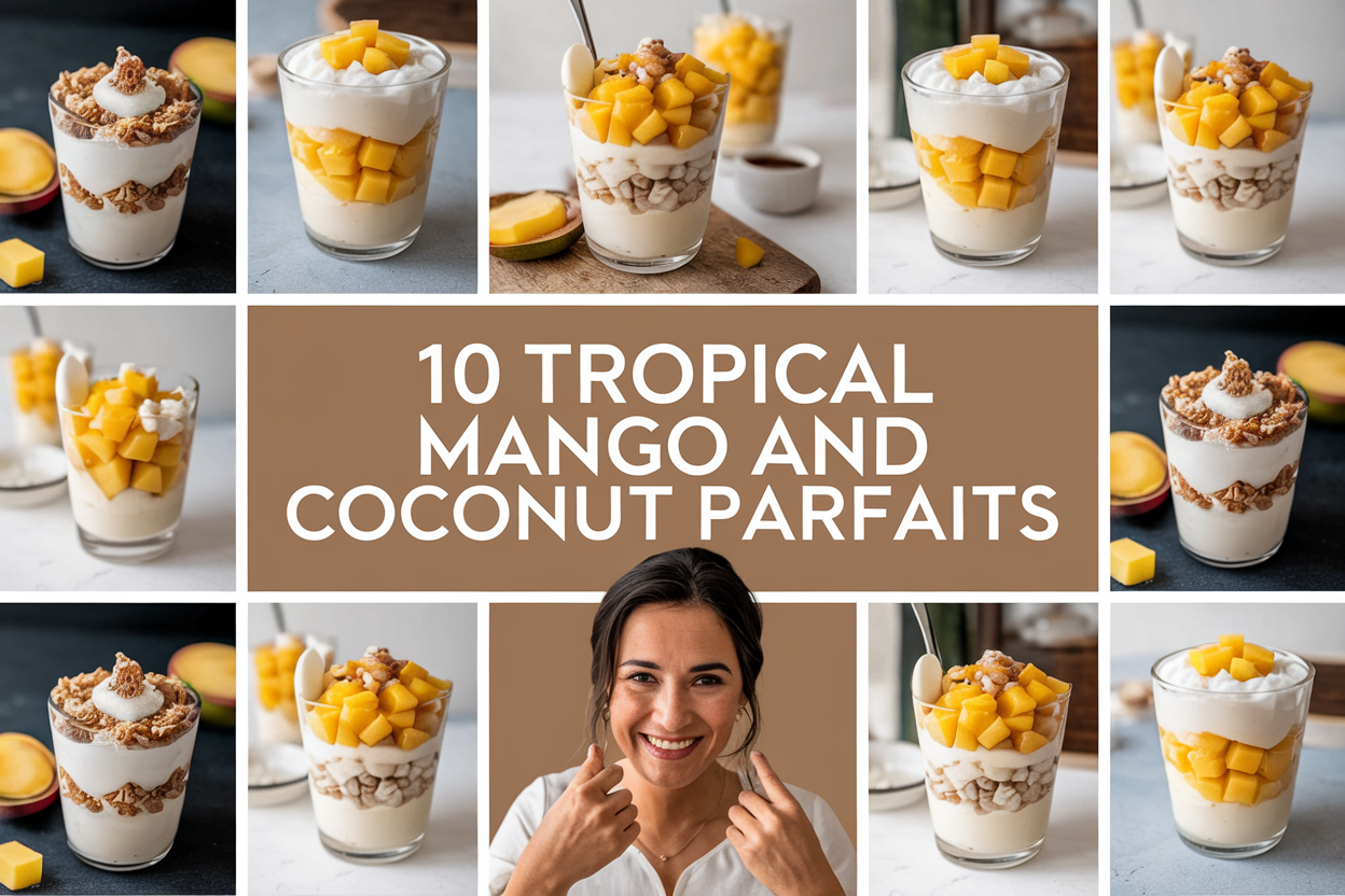 Tropical Mango and Coconut Parfait Recipes