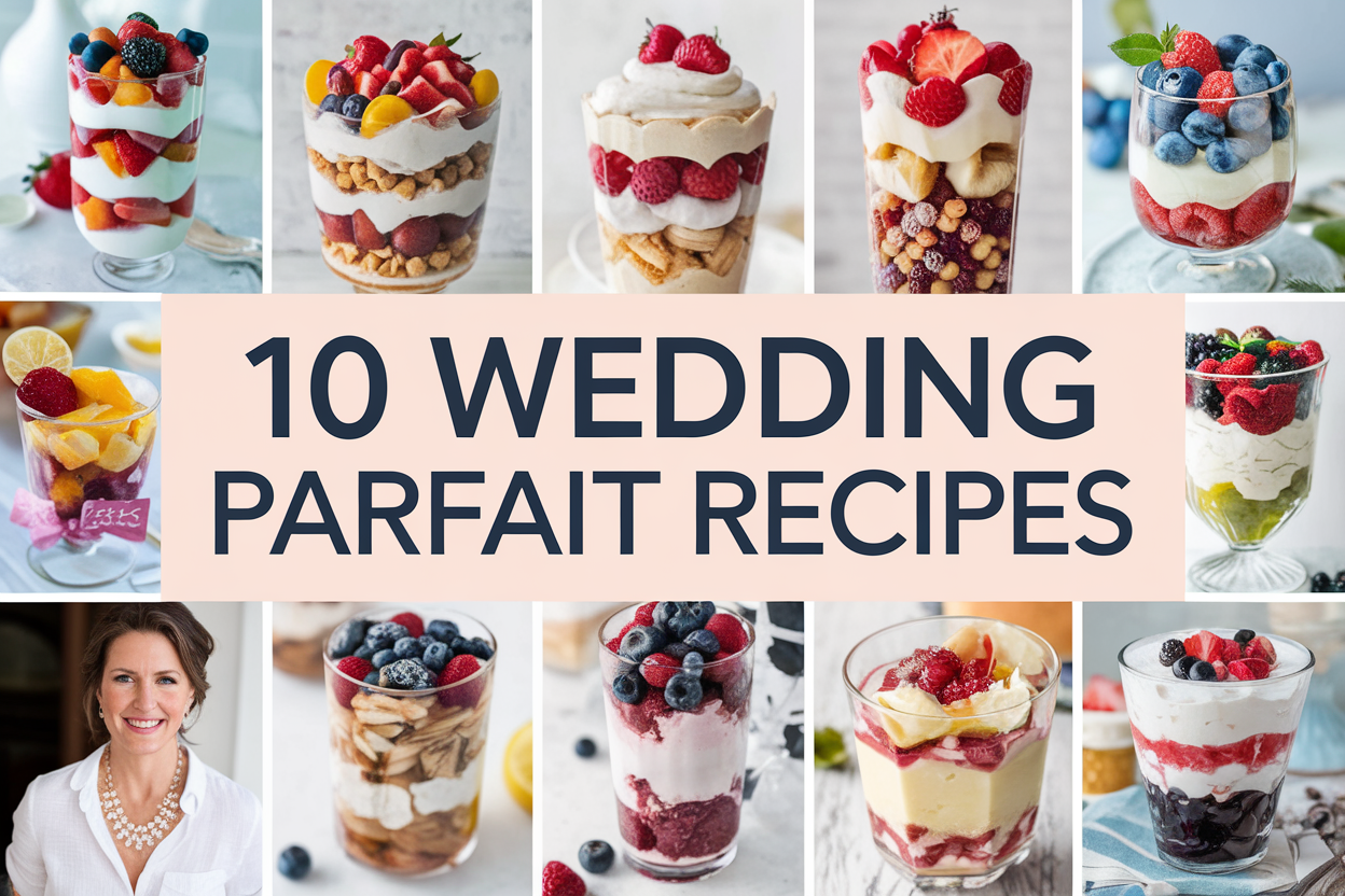 Wedding Parfait Recipes