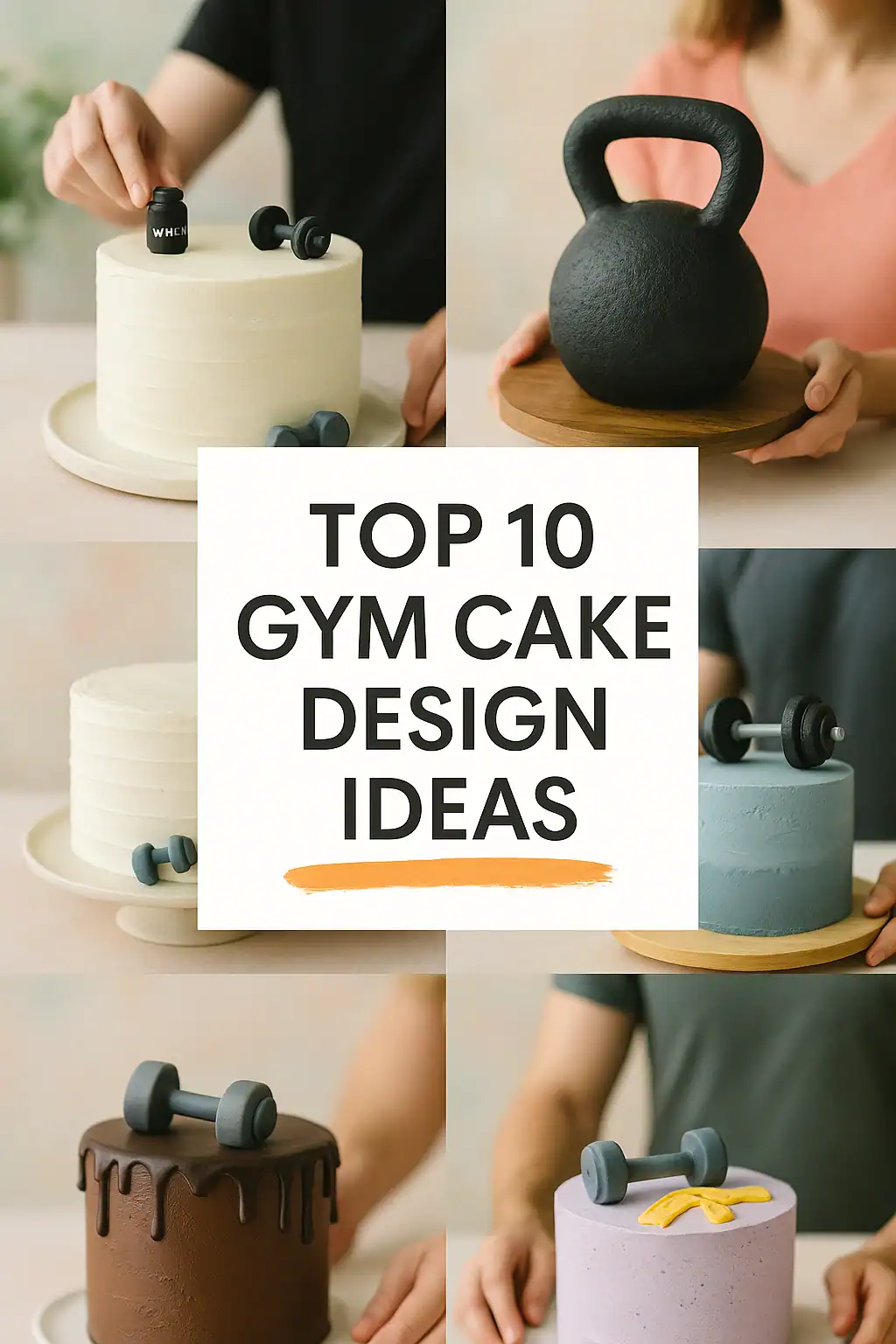 Gym Cake Design Ideas