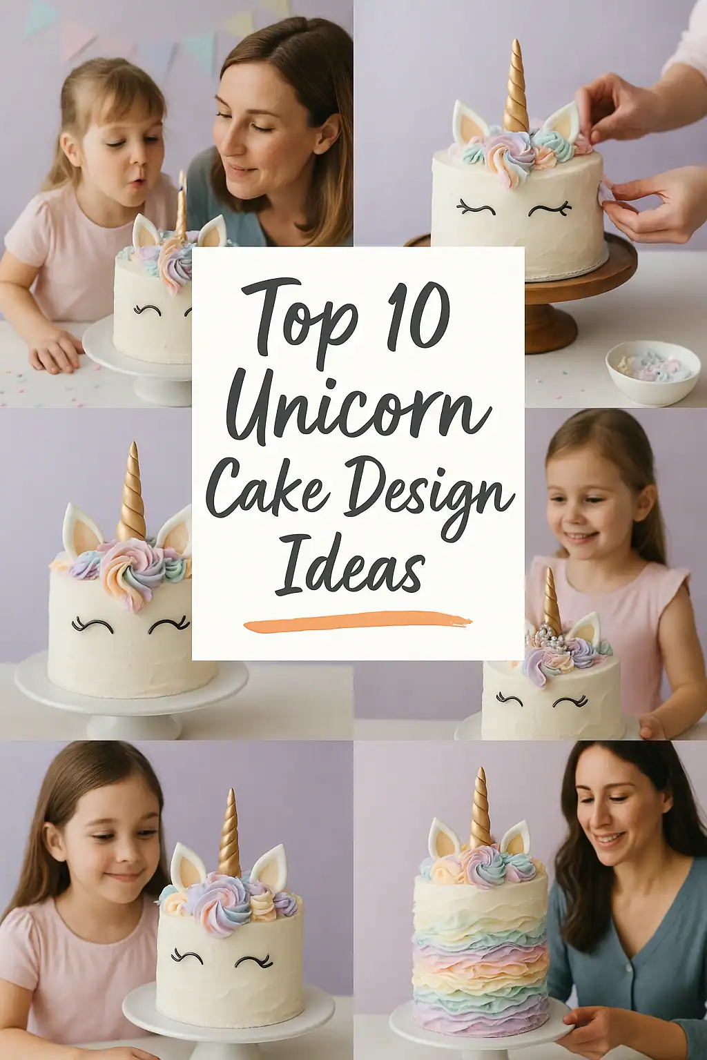 Unicorn Cake Design