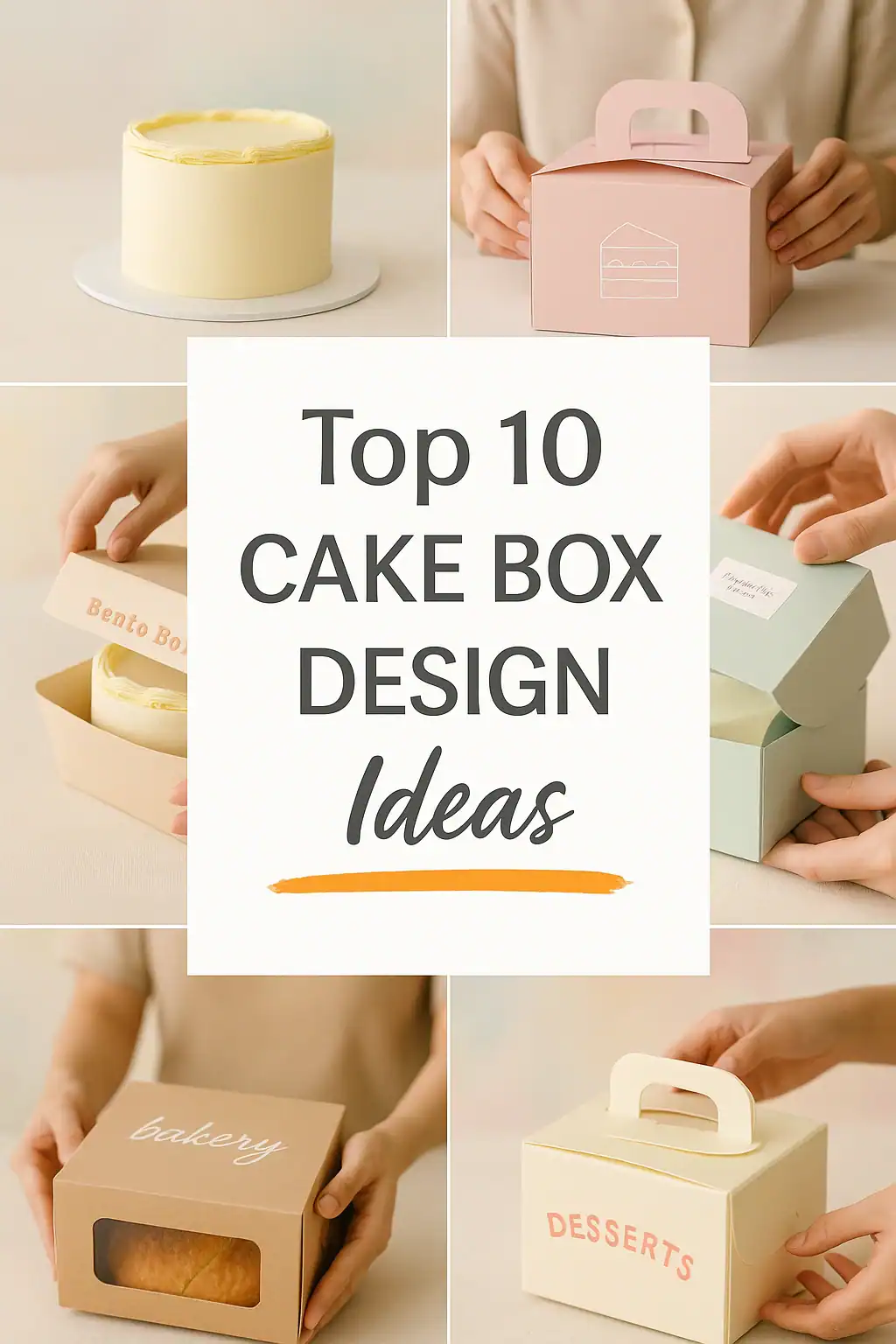 cake box design