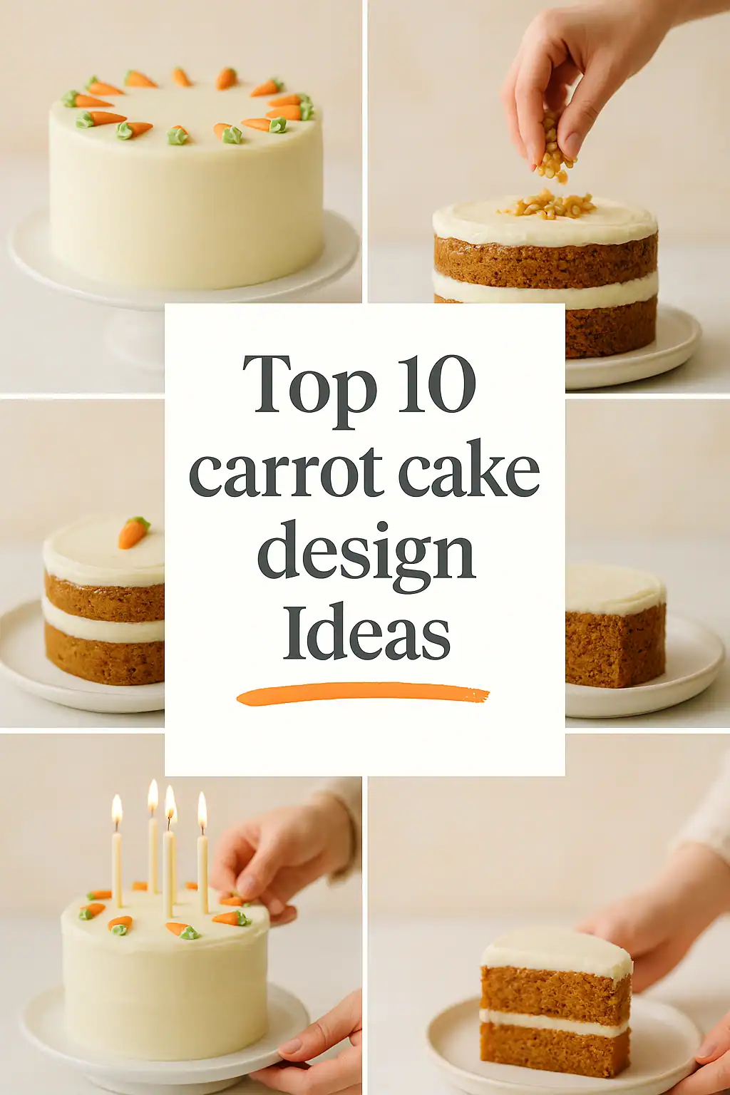 carrot cake design