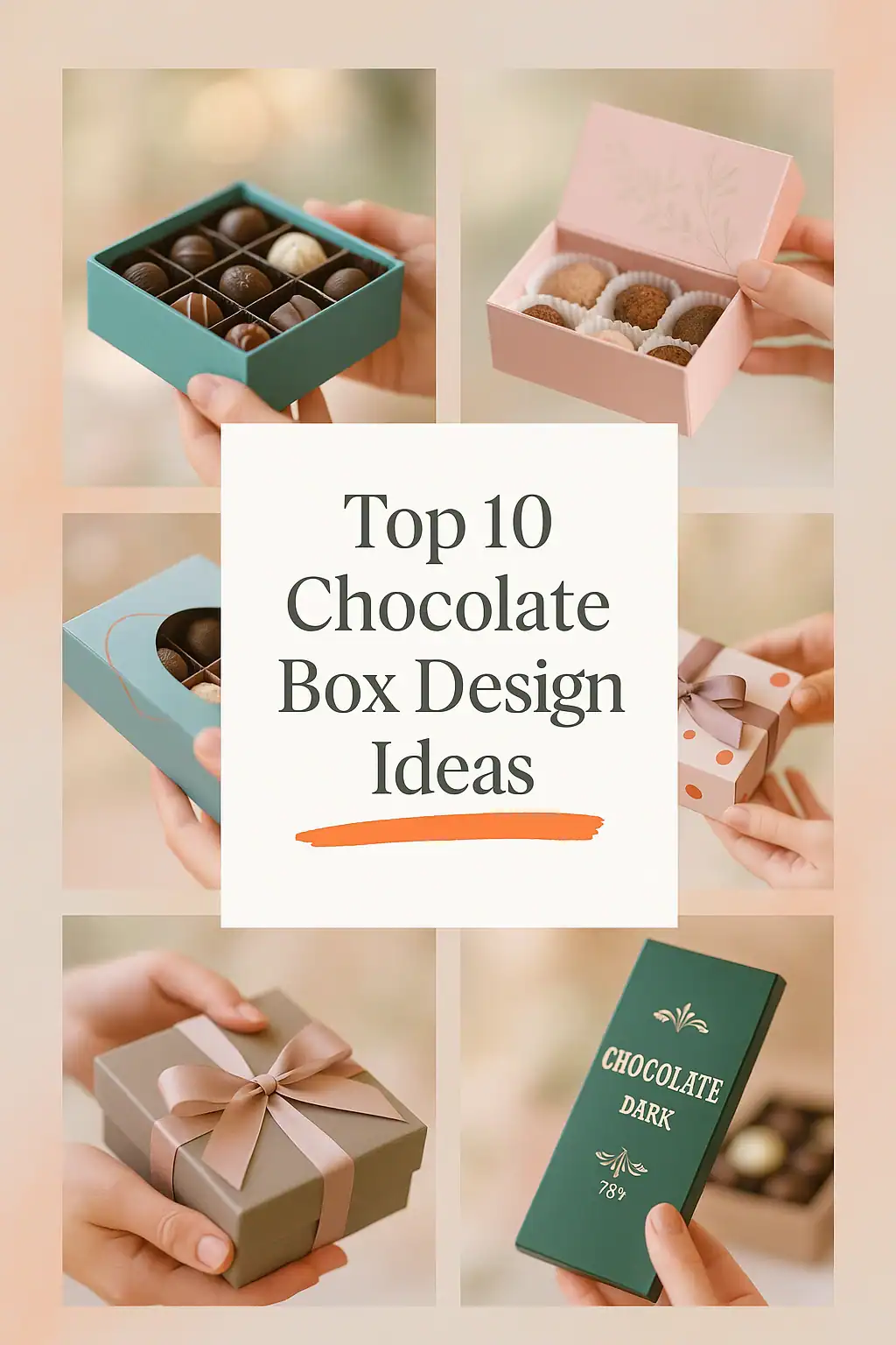 chocolate box design