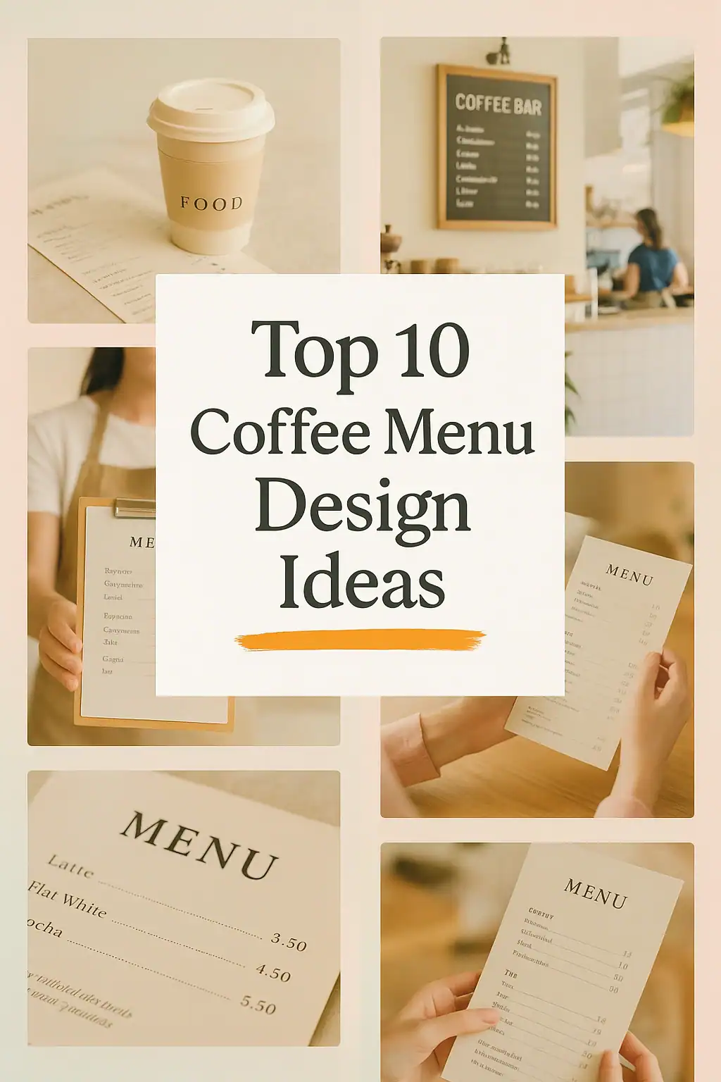 coffee menu design